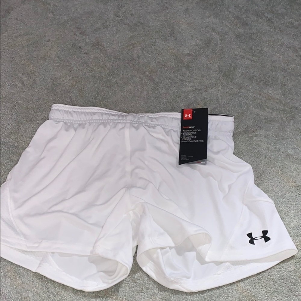 White Athletic Shorts